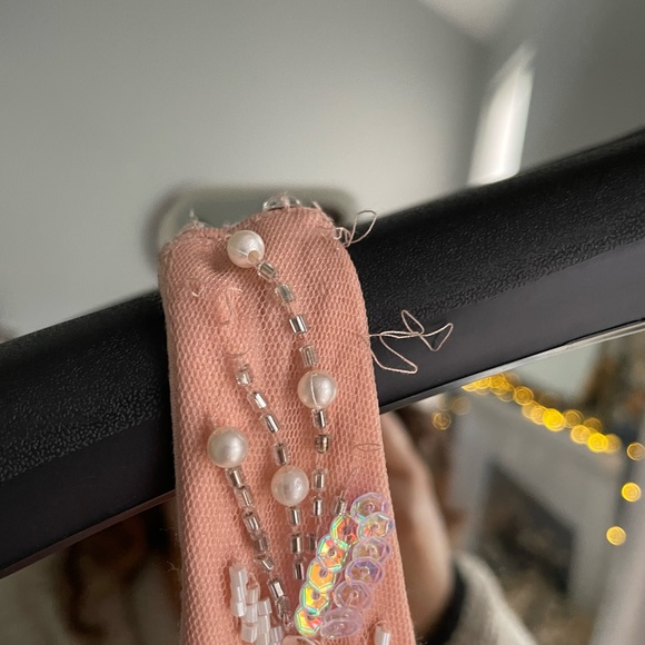 Mac Duggal beaded plunge neck gown - Picture 8 of 9